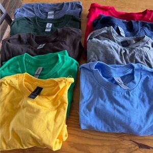 Assorted Color Men's T-Shirts